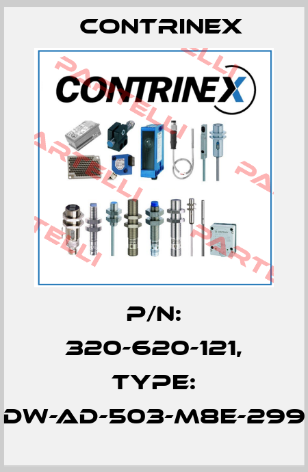 p/n: 320-620-121, Type: DW-AD-503-M8E-299 Contrinex