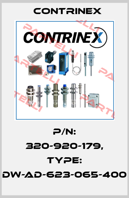 p/n: 320-920-179, Type: DW-AD-623-065-400 Contrinex
