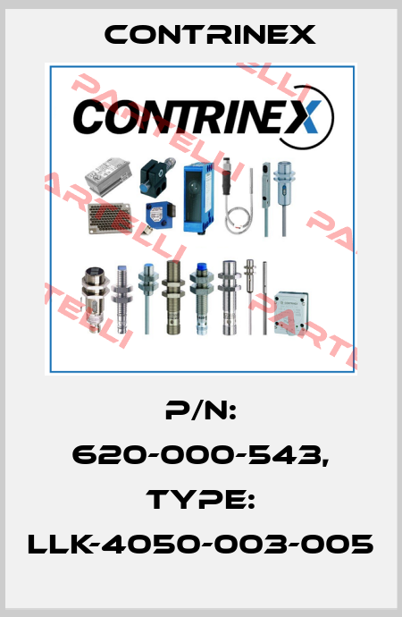 p/n: 620-000-543, Type: LLK-4050-003-005 Contrinex