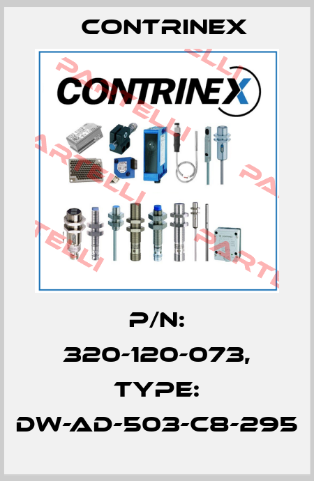 p/n: 320-120-073, Type: DW-AD-503-C8-295 Contrinex