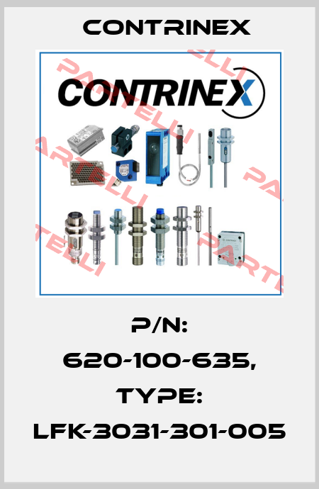p/n: 620-100-635, Type: LFK-3031-301-005 Contrinex