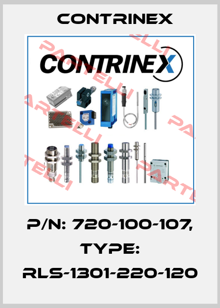 p/n: 720-100-107, Type: RLS-1301-220-120 Contrinex