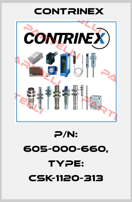 p/n: 605-000-660, Type: CSK-1120-313 Contrinex