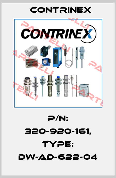 p/n: 320-920-161, Type: DW-AD-622-04 Contrinex