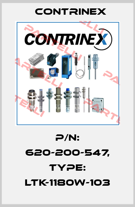 p/n: 620-200-547, Type: LTK-1180W-103 Contrinex