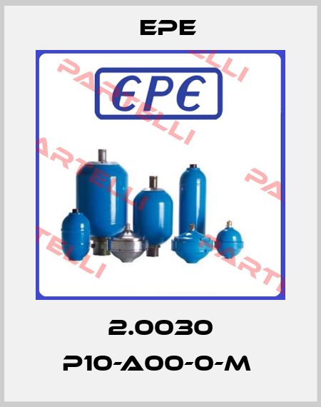 2.0030 P10-A00-0-M  Epe