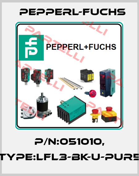 P/N:051010, Type:LFL3-BK-U-PUR5 Pepperl-Fuchs