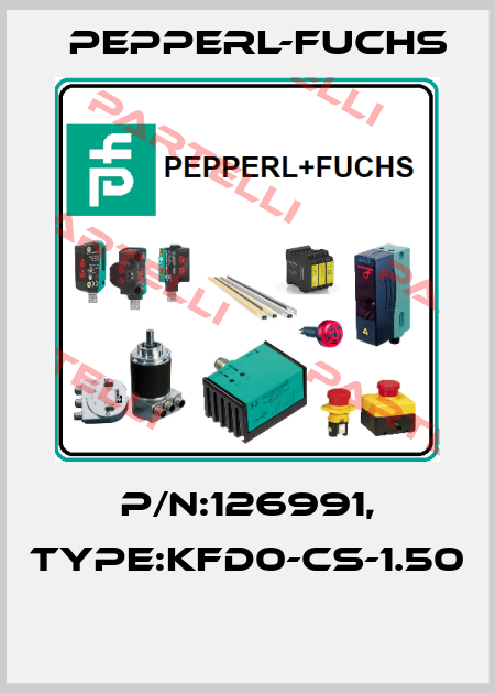 P/N:126991, Type:KFD0-CS-1.50  Pepperl-Fuchs