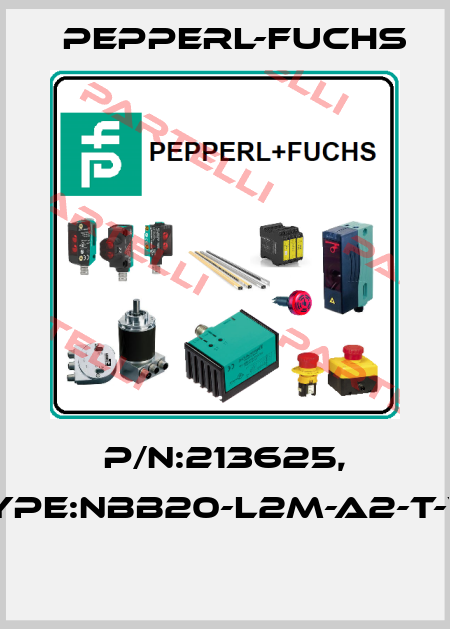 P/N:213625, Type:NBB20-L2M-A2-T-V1  Pepperl-Fuchs