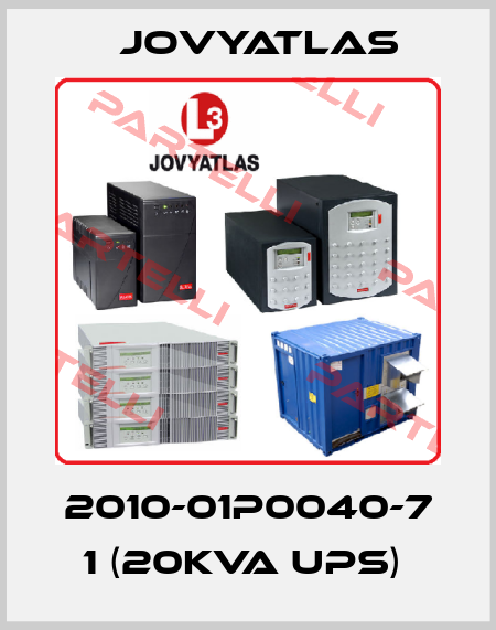 2010-01P0040-7 1 (20KVA UPS)  JOVYATLAS