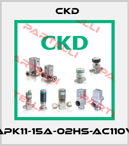 APK11-15A-02HS-AC110V Ckd