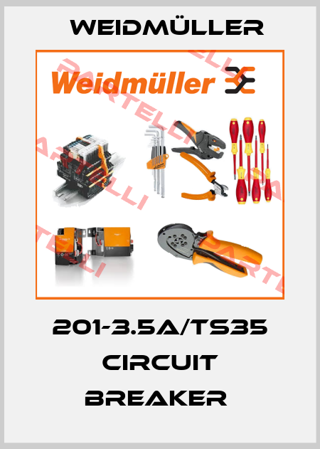 201-3.5A/TS35 CIRCUIT BREAKER  Weidmüller