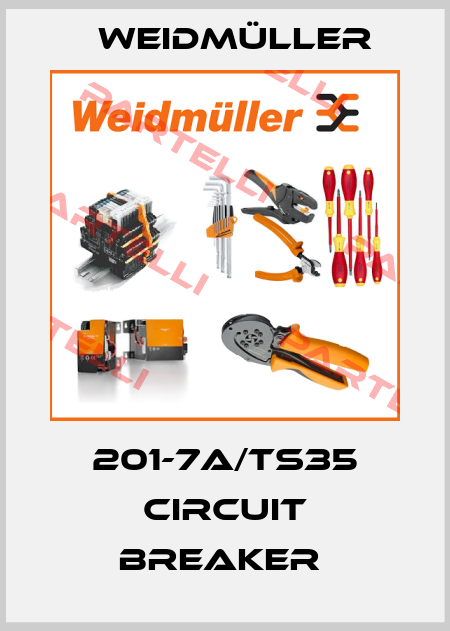 201-7A/TS35 CIRCUIT BREAKER  Weidmüller
