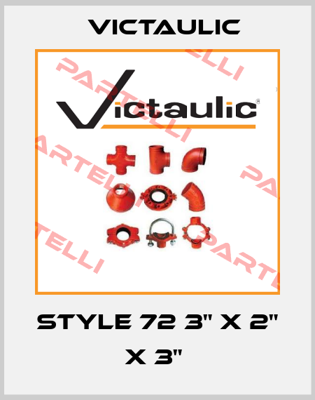 Style 72 3" x 2" x 3"  Victaulic