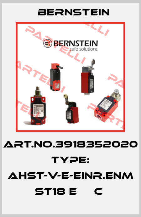 Art.No.3918352020 Type: AHST-V-E-EINR.ENM ST18 E     C  Bernstein