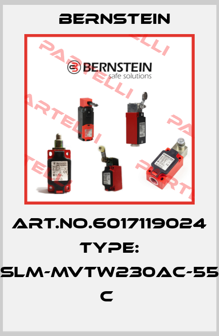 Art.No.6017119024 Type: SLM-MVTW230AC-55             C  Bernstein