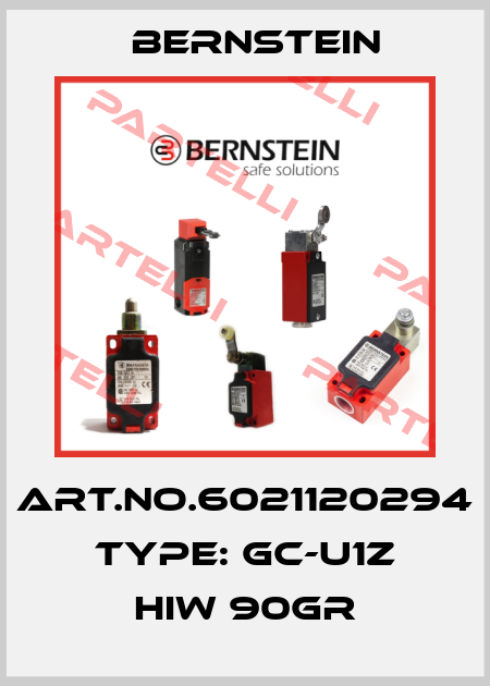 Art.No.6021120294 Type: GC-U1Z HIW 90GR Bernstein
