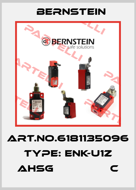 Art.No.6181135096 Type: ENK-U1Z AHSG                 C Bernstein