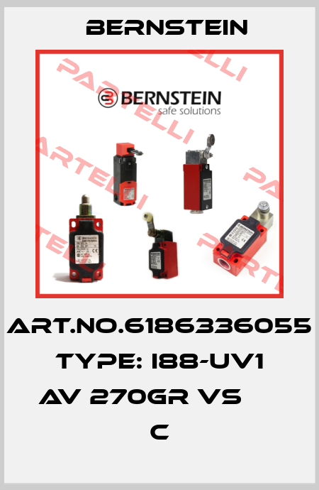 Art.No.6186336055 Type: I88-UV1 AV 270GR VS          C Bernstein