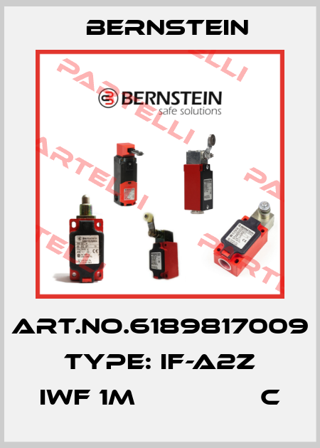 Art.No.6189817009 Type: IF-A2Z IWF 1M                C Bernstein
