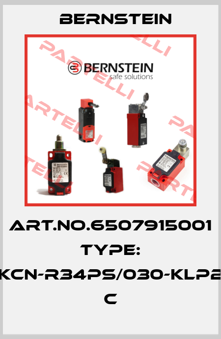 Art.No.6507915001 Type: KCN-R34PS/030-KLP2           C Bernstein