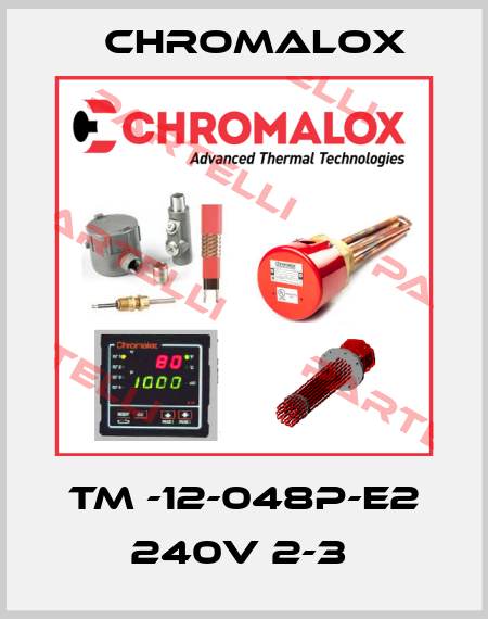 TM -12-048P-E2 240V 2-3  Chromalox