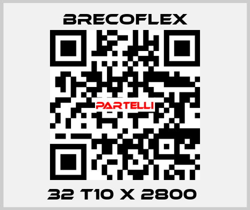 32 T10 x 2800  Brecoflex