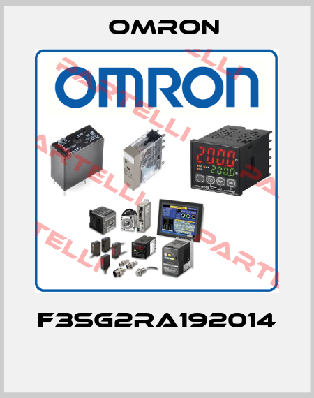 F3SG2RA192014  Omron