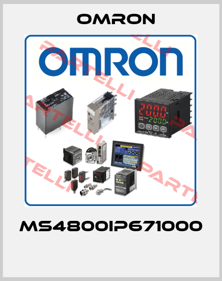 MS4800IP671000  Omron
