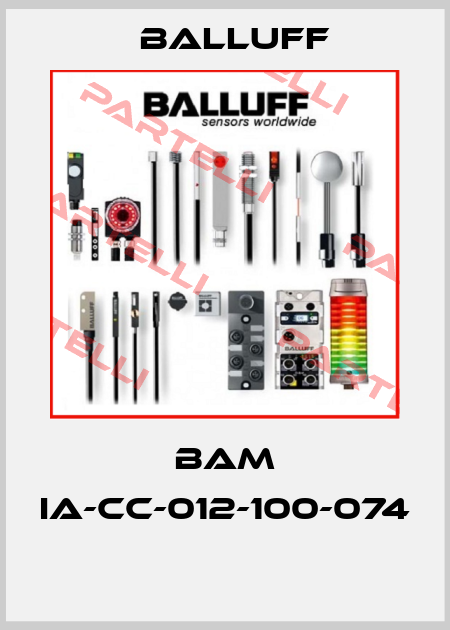 BAM IA-CC-012-100-074  Balluff