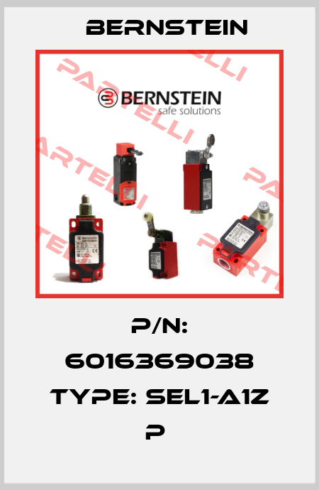P/N: 6016369038 Type: SEL1-A1Z P  Bernstein
