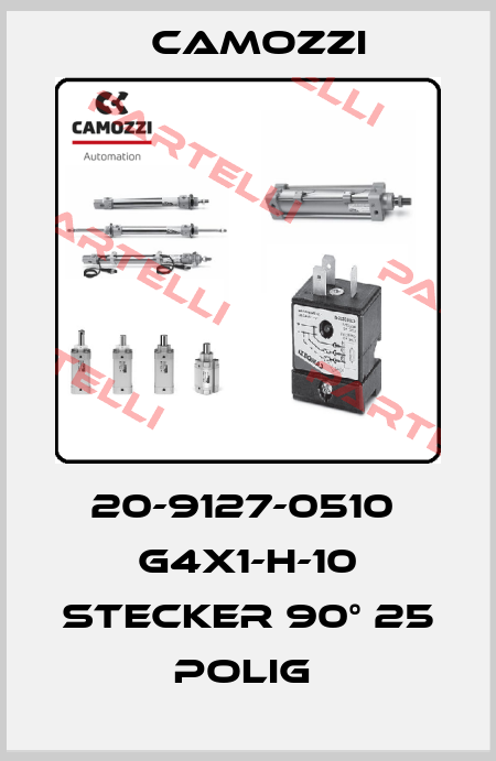 20-9127-0510  G4X1-H-10 STECKER 90° 25 POLIG  Camozzi
