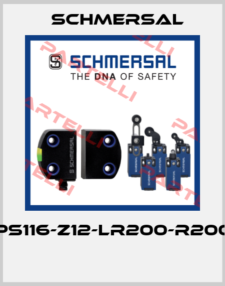 PS116-Z12-LR200-R200  Schmersal