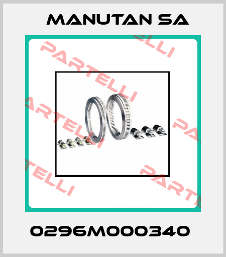0296M000340  Manutan SA