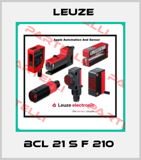 BCL 21 S F 210  Leuze