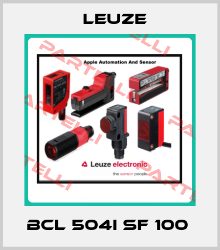 BCL 504i SF 100  Leuze