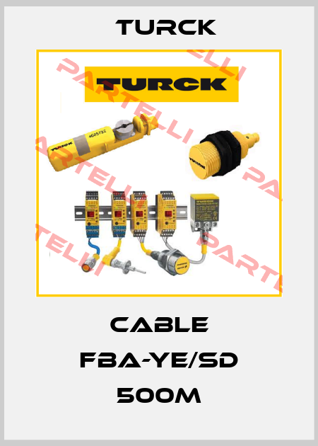 CABLE FBA-YE/SD 500M Turck