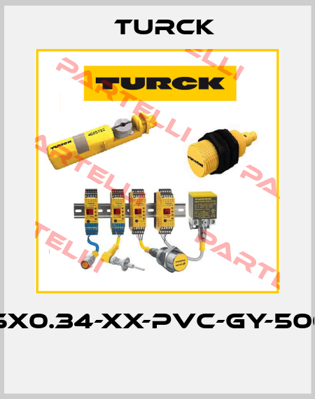 CABLE5X0.34-XX-PVC-GY-500M/TEG  Turck