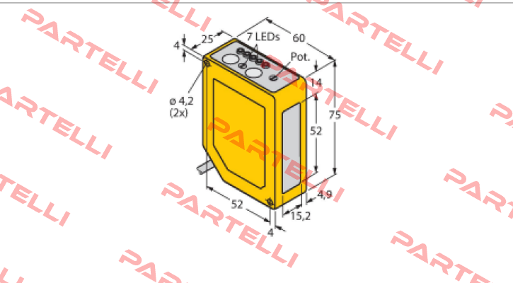 Q60VR3LAF1400 W/30 Turck