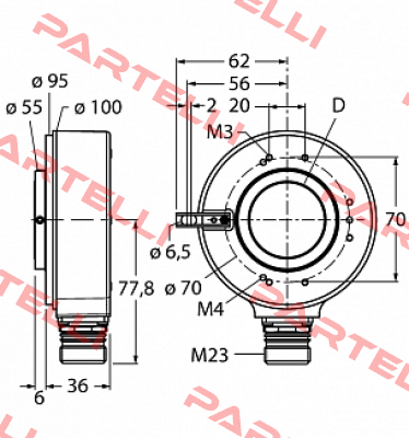 RI-42H25S4-2B1024-12M23 Turck