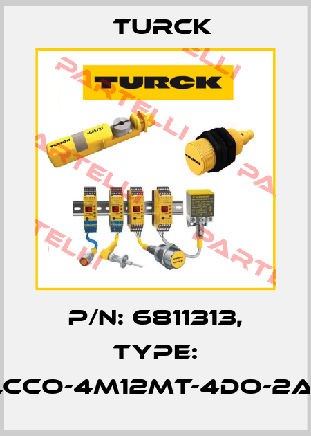 p/n: 6811313, Type: BLCCO-4M12MT-4DO-2A-P Turck