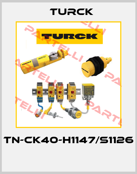TN-CK40-H1147/S1126  Turck
