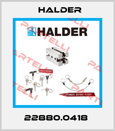 22880.0418  Halder