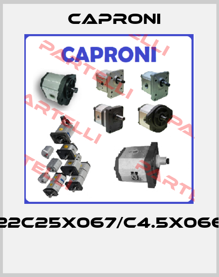 22C25X067/C4.5X066  Caproni