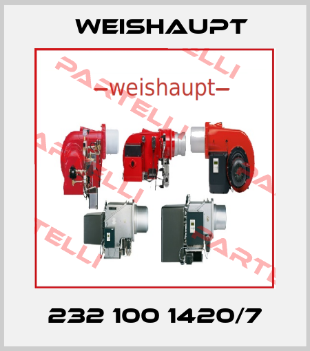 232 100 1420/7 Weishaupt