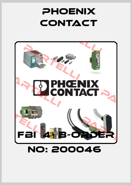 FBI  4- 8-ORDER NO: 200046  Phoenix Contact