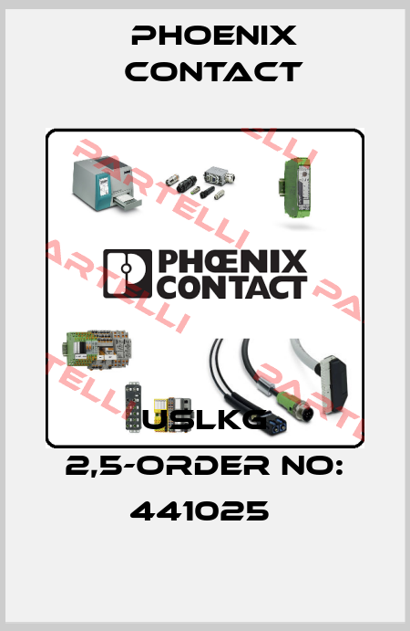 USLKG 2,5-ORDER NO: 441025  Phoenix Contact