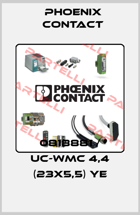 0818881 / UC-WMC 4,4 (23X5,5) YE Phoenix Contact