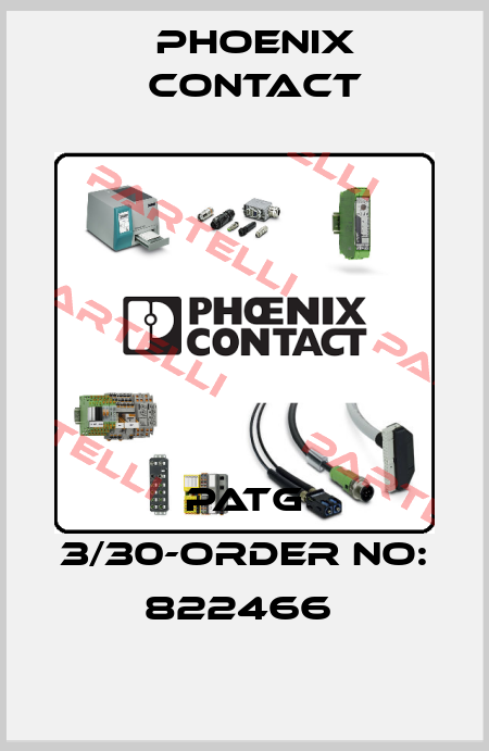 PATG 3/30-ORDER NO: 822466  Phoenix Contact