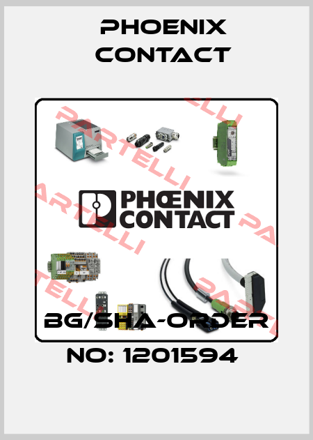 BG/SHA-ORDER NO: 1201594  Phoenix Contact